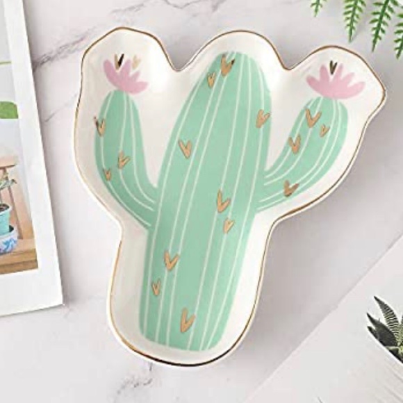 CACTUS TRINKET TRAY NWT - Picture 4 of 6